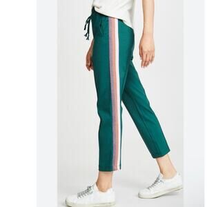 Spiritual Gangster Green with stripes Jogger Pants